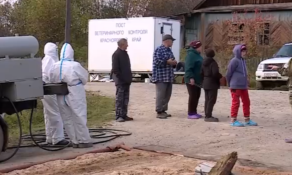     В посёлке Первомайский выставили санитарные посты и закрыли въезд