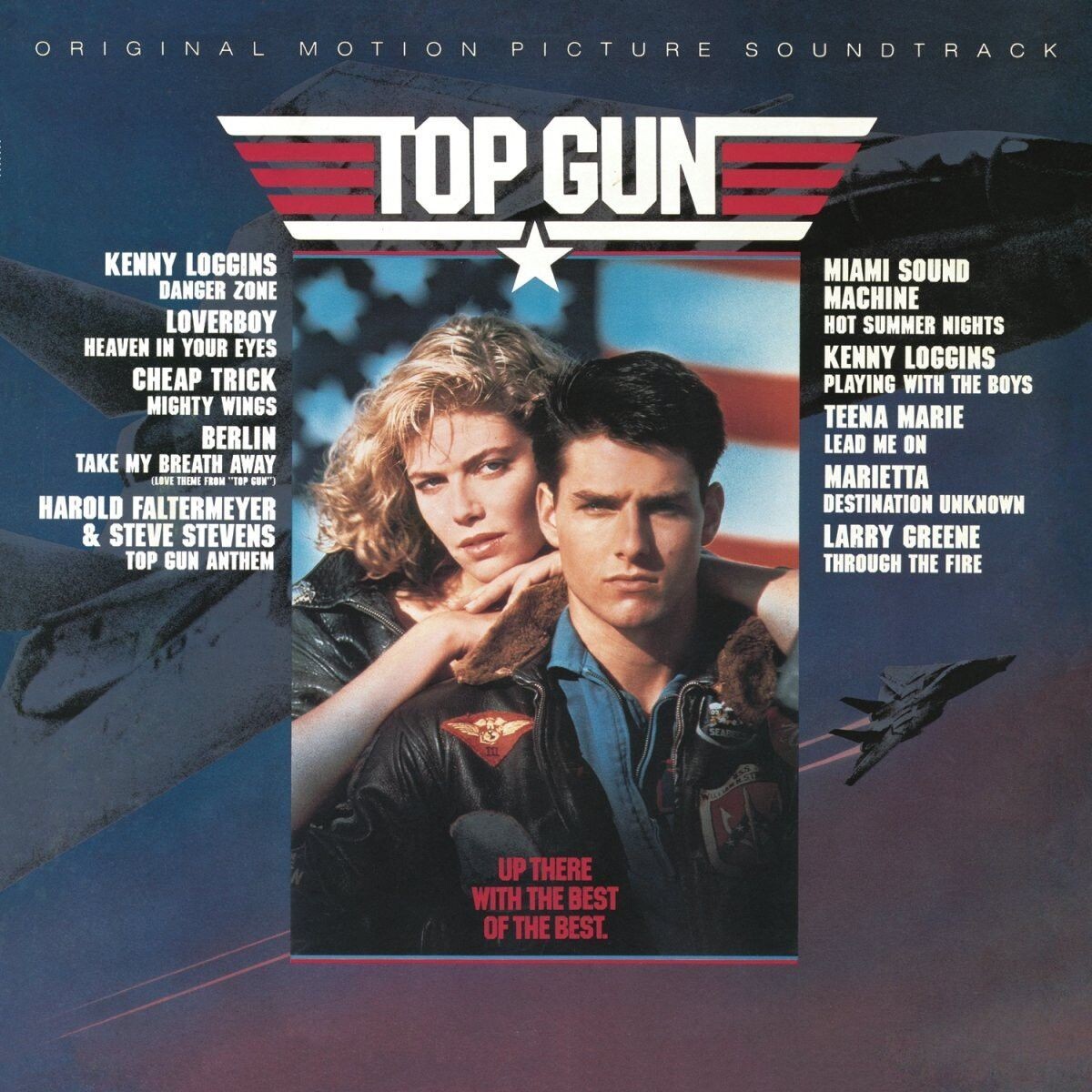 Обложка альбома Original Motion Picture Soundtrack «Top Gun»