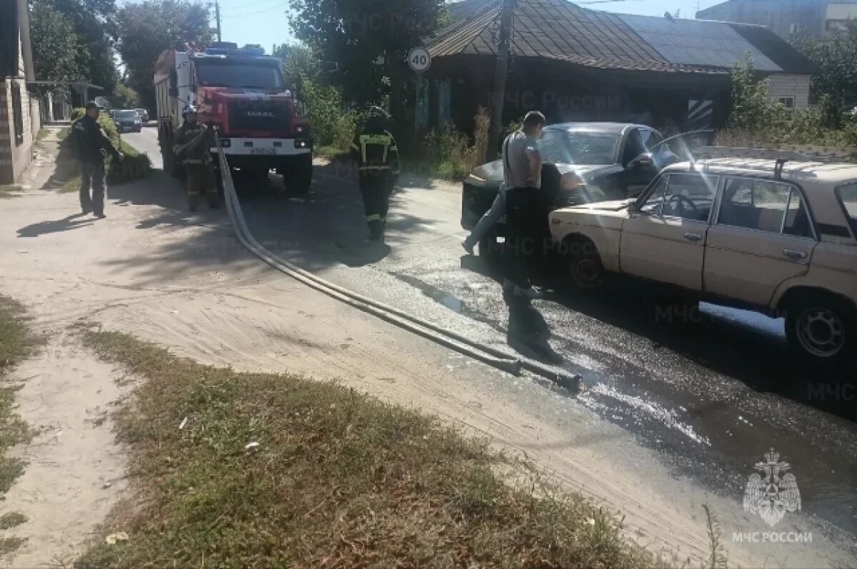    Брянские спасатели устранили последствия ДТП в городе Клинцы
