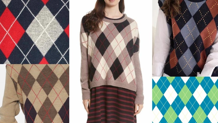 разные варианты аргайла