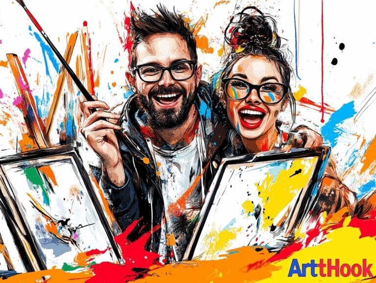    Как сделать корпоратив незабываемым: мастер-класс по рисованию, который объединит вашу команду Art-Hook.Ru