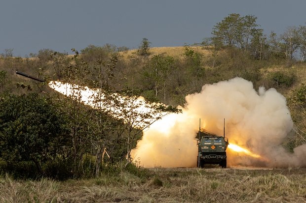    Реактивная система залпового огня (РСЗО) Himars. Фото: Eloisa Lopez / Reuters