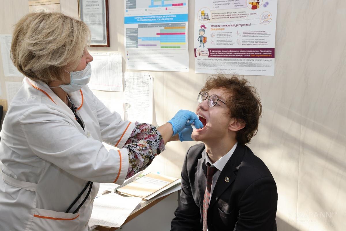    Карантин частично установили в 17 классах одной из нижегородских школ