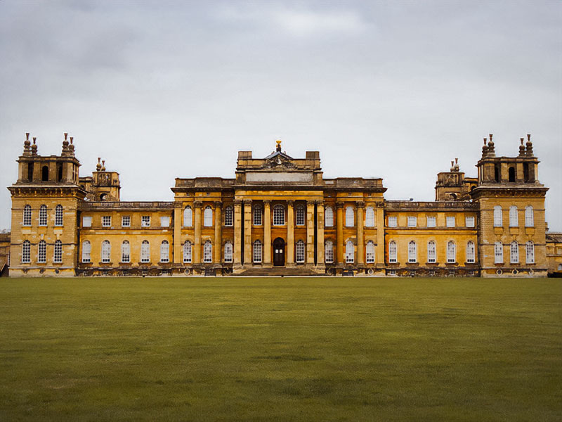 Сэр Джон Ванбру и Николас Хоксмур, Дворец Бленхейм, Оксфордшир, 1705-1724 гг.