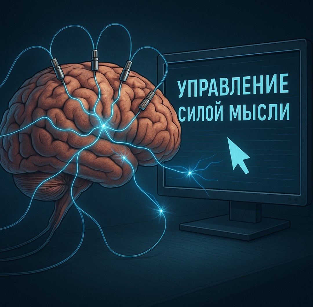 Neuralink имплант с электродами считывает нейронные сигналы для управления устройствами мысленно