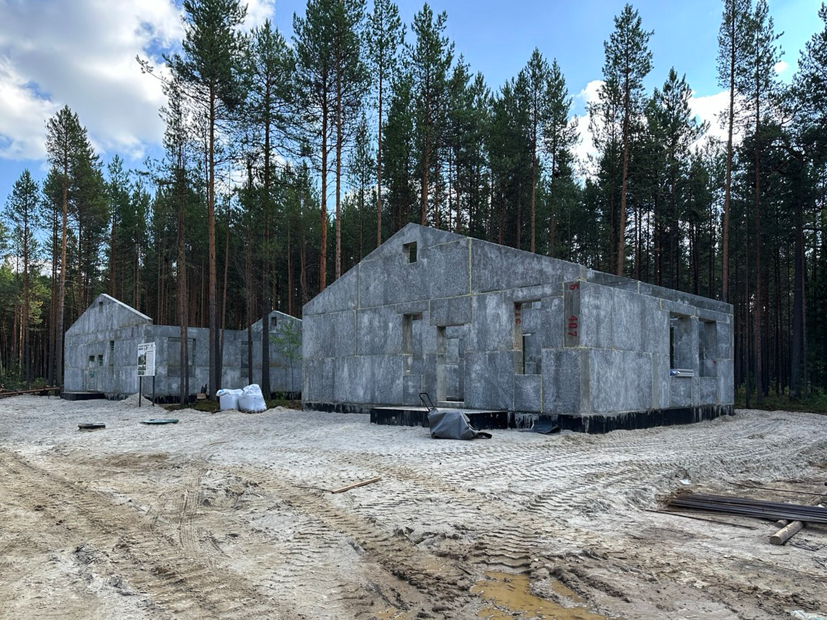 Дома в коттеджном посёлке "Победа" на улице Олимпийской