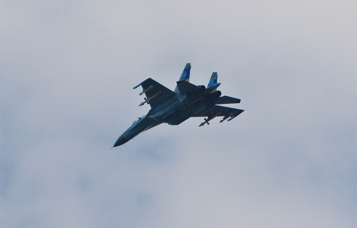    Су-27 ВСУ  Aleksandr Gusev/SOPA Images/LightRocket via Getty Images, архив