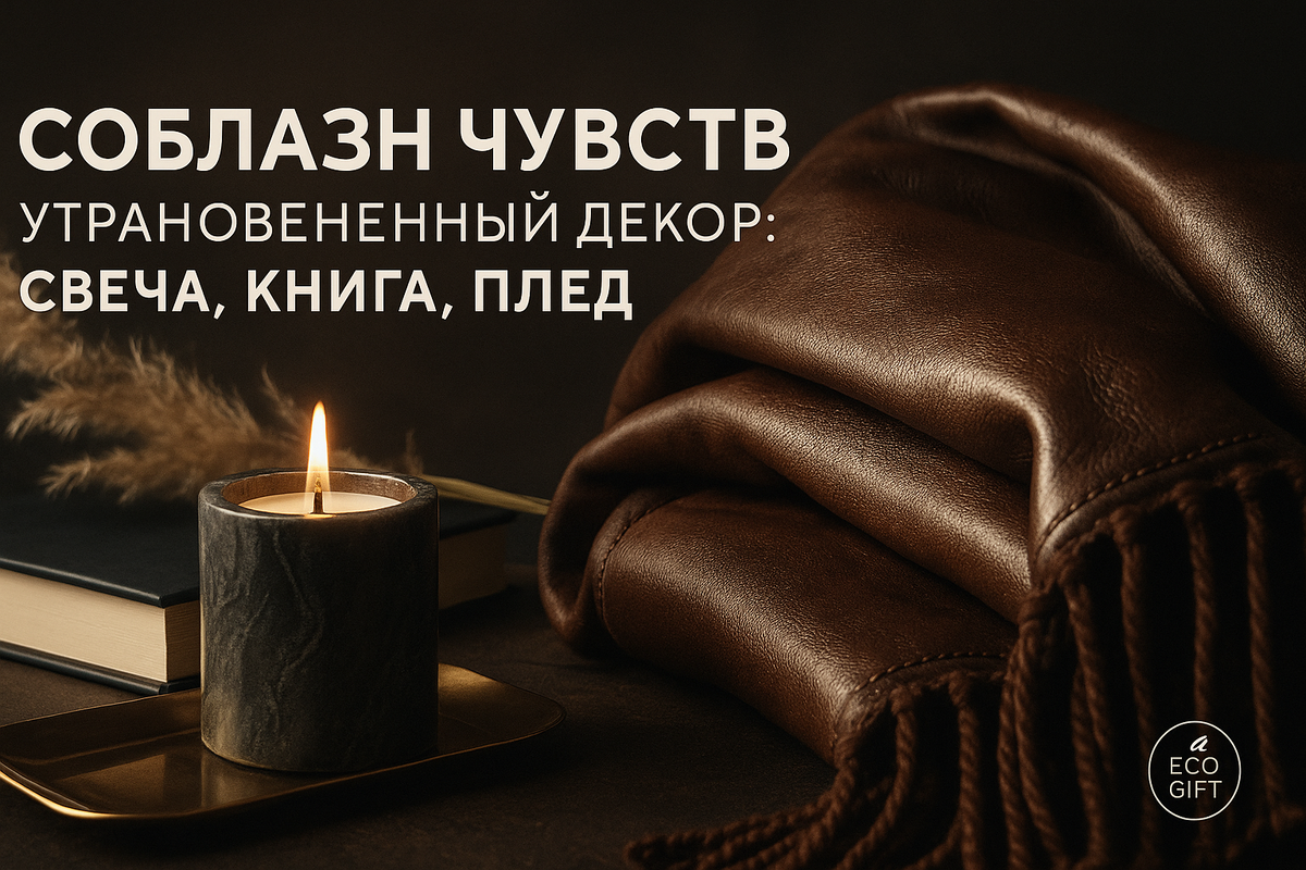    Комбо-декор для уюта: свеча, книга, плед за 7 минут Марина Погодина