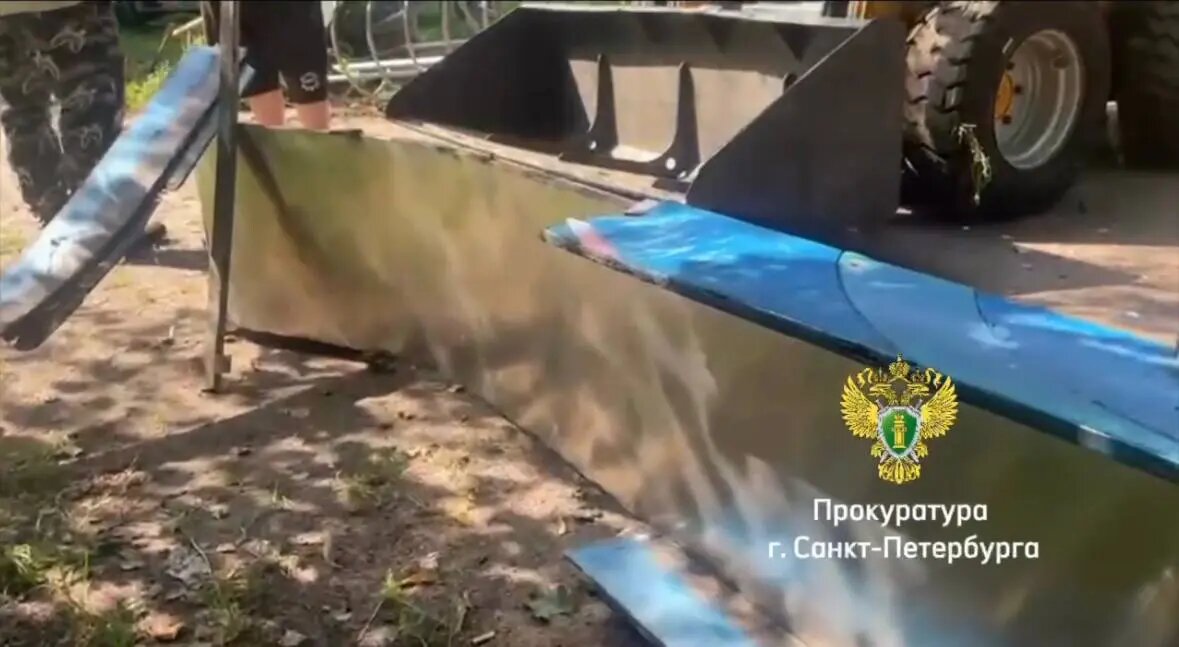    Фото: скриншот видео пресс-службы прокуратуры Петербурга