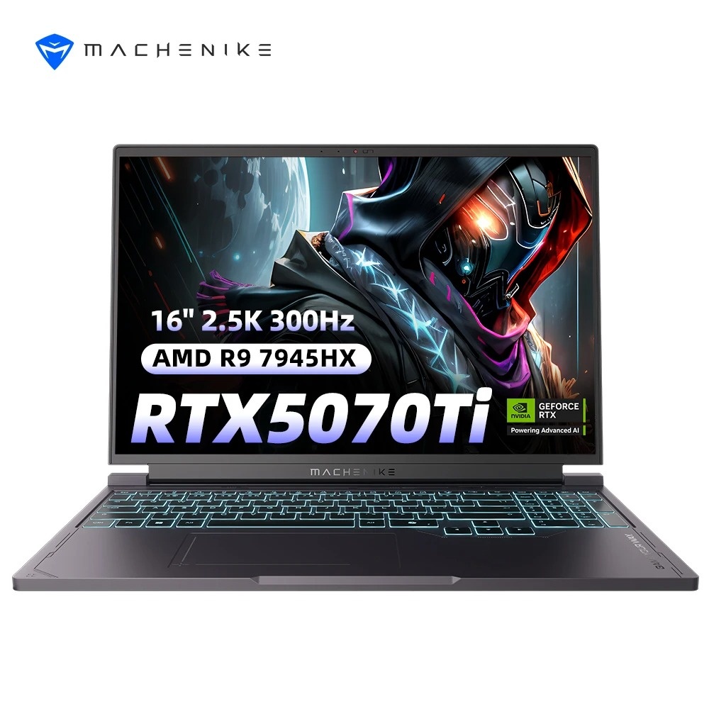 #КОМПЬЮТЕРНЫЙ #МАГАЗИН #COMPUTER #STORE

#Игровой #ноутбук #MACHENIKE #Light 16, 16", 32#ГБ/1#ТБ, #R9 7945#HX, #RTX 5070, #Windows.#ИНТЕРНЕТ #МАГАЗИН #ОНЛАЙН #МАГАЗИН     https://vk.link/computertechnicssoftware     .Цена   182 915 ₽-350 710 ₽. Цвет:32G 1T.Бесплатная доставка.#Ссылка #на #покупку #товар #и #на #пожизненный #кэшбек     https://clck.ru/3PAEPo     .#ССЫЛКА #НА #ВИДЕО #КАНАЛ #ЯЕНДЕКС #ДЗЕН     https://dzen.ru/8p21bku9m4zkhmbx     .#ССЫЛКА #НА #ВИДЕО #ТОВАР #В #ЯЕНДЕКС #ДЗЕН #КАНАЛЕ     https://dzen.ru/video/watch/68c2c5f6d1830f322e729fc5  

ХАРАКТЕРИСТИКИ

Общие
Название бренда MACHENIKE,Происхождение Китай,Сертификация Евротест (СЕ),Операционная система Windows 11,Тип Игровой ноутбук 
Процессор
Марка процессора/модель AMD Ryzen 9 7945HX,Количество ядер процессора 16-ядерный,Базовая частота процессора (ГГЦ) 2.5GHz,Максимальная частота процессора (ГГц) 5.4GHz
Видеокарта
Модель видеокарты RTX5070Ti,Производитель графического процессора nVidia,Тип видеокарты Дискретная
Экран
Тип панели IPS,Частота обновления экрана Другая,Поверхность экрана Матовая
Память
Емкость памяти видео 12 ГБ,Тип памяти DDR5,Расширяемая память Да
Жесткий диск
Емкость жесткого диска 1 ТБ
Питание
Длительность работы от батареи до 3 часов,Емкость аккумулятора (мАч) 80wh,Тепловая конструкция питания 140W
Корпус
Упаковка Да,Материал корпуса Пластик,Размеры (Ш x В x Г) 357x260x29mm,Соотношение сторон 16:10,Вес (батарея в комплекте) 2,0 кг 
Интерфейсы и разъемы
Разъемы 1×USB 3.2 Gen 2, 1×USB 3.2 Type-C, 3.5 мм аудиовыход, MiniDP, RJ-45 Ethernet, HDMI,Беспроводные интерфейсы Wi-Fi 6 (802.11ax),Сетевые интерфейсы Bluetooth, WLAN, Wi-Fi
Клавиатура
Подсветка клавиатуры Многоцветная,Языки раскладки клавиатуры Русский,Особенности клавиатуры Тачпад, Подсветка, Цифровой блок клавиатуры
Дополнительные
Возможности Bluetooth, WEB-камера, Клавиатура с подсветкой,Тип оптического привода Нет
Прочие
Сенсорный экран no,Диагональ экрана 16,Разрешение дисплея 2560x1600,Оперативная память 32 Гб,Тип жесткого д