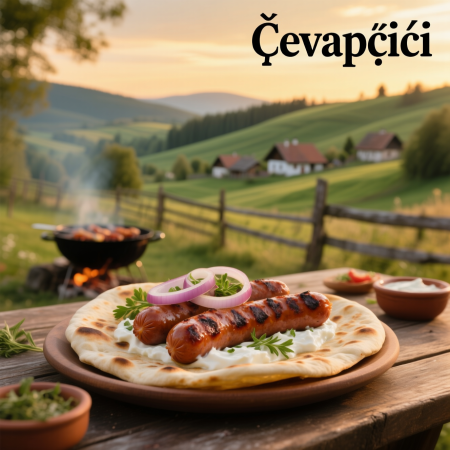 Чевапчичи (Ćevapčići) — маленькие колбаски
