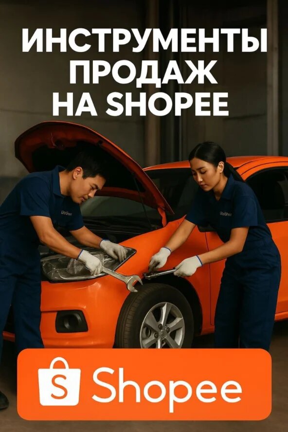 Ваш бизнес — как автомобиль: чтобы ехать вперёд, нужны правильные инструменты. Shopee поможет! 
