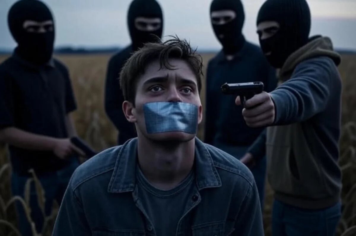    Вывезли в поле.