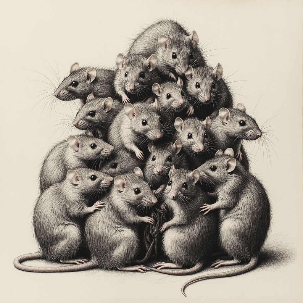 "Крысиный король", или roi de rats