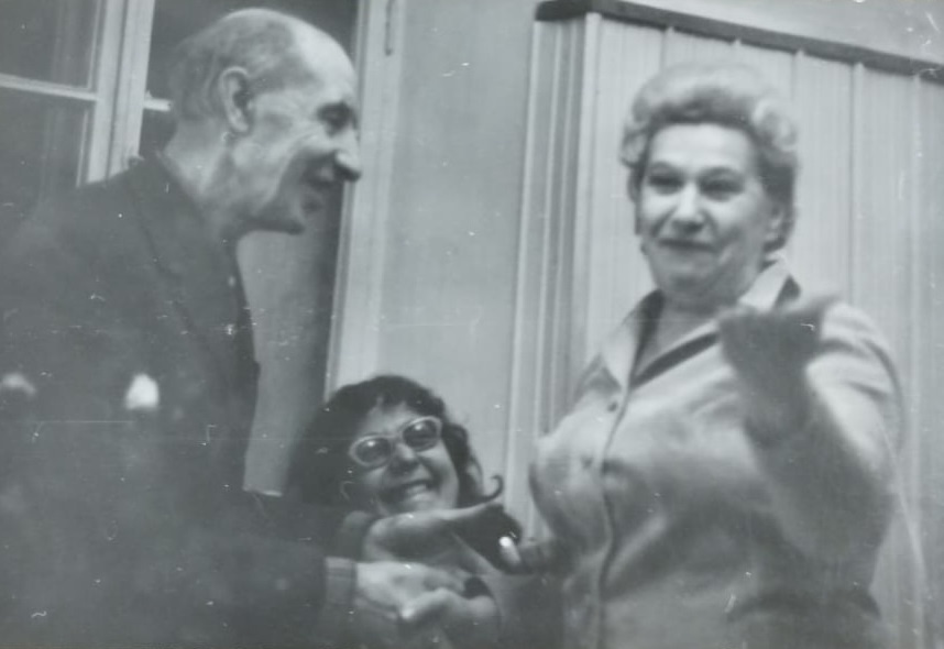 Ф.Е. Вишневский, Г.Д. Кропивницкая, К.И. Селина. 1970.