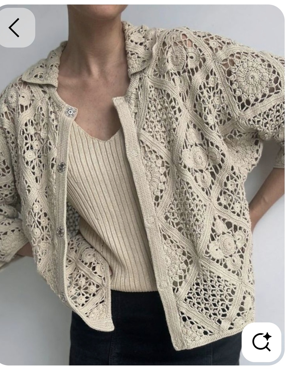 Бабушкин квадрат. Последнее время все вяжут. 