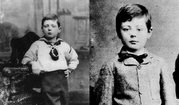 Уинстон Черчилль в детстве