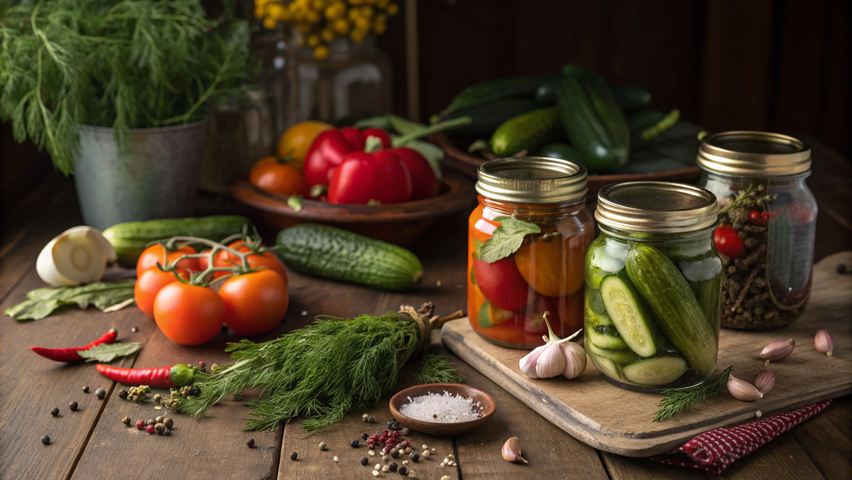 Фото: Заготовки на зиму