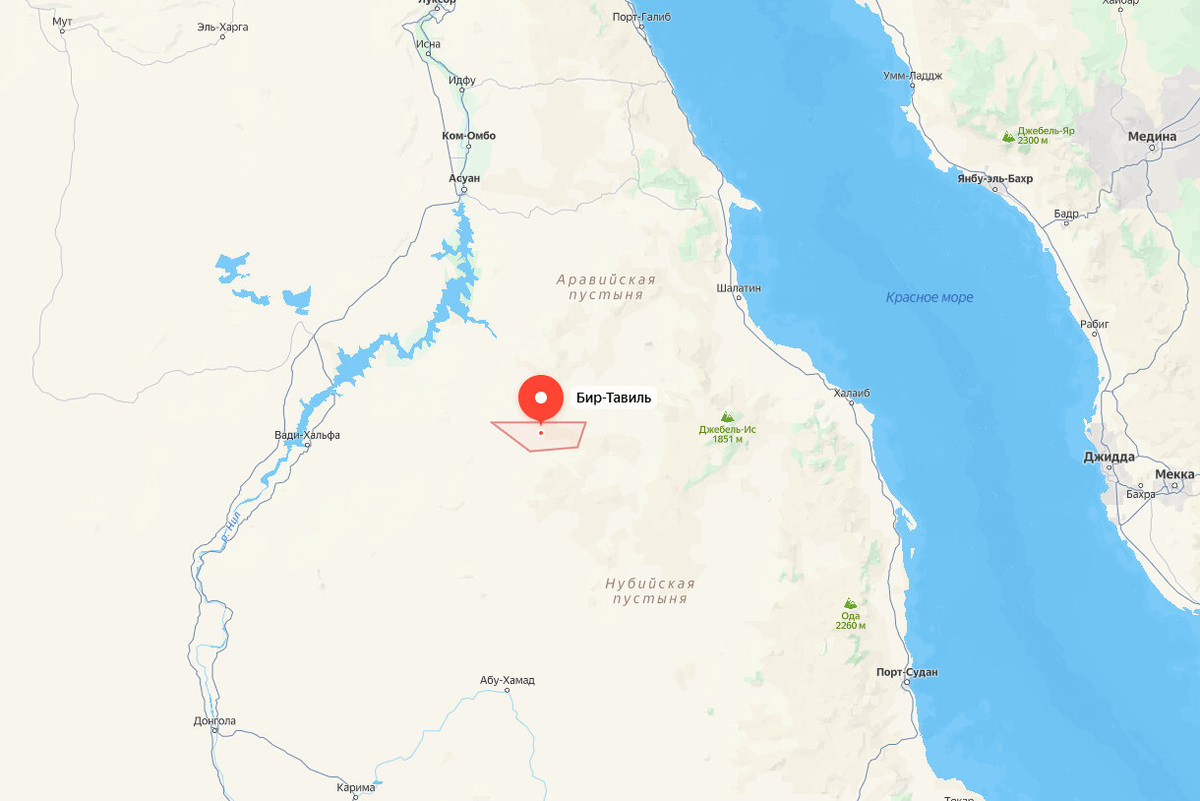     Бир-Тавиль: единственная в мире территория, на которую не претендует ни одно государство