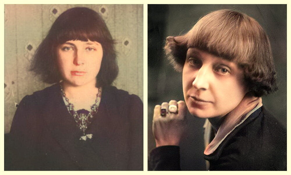 Марина Цветаева в молодости и в эмиграции 