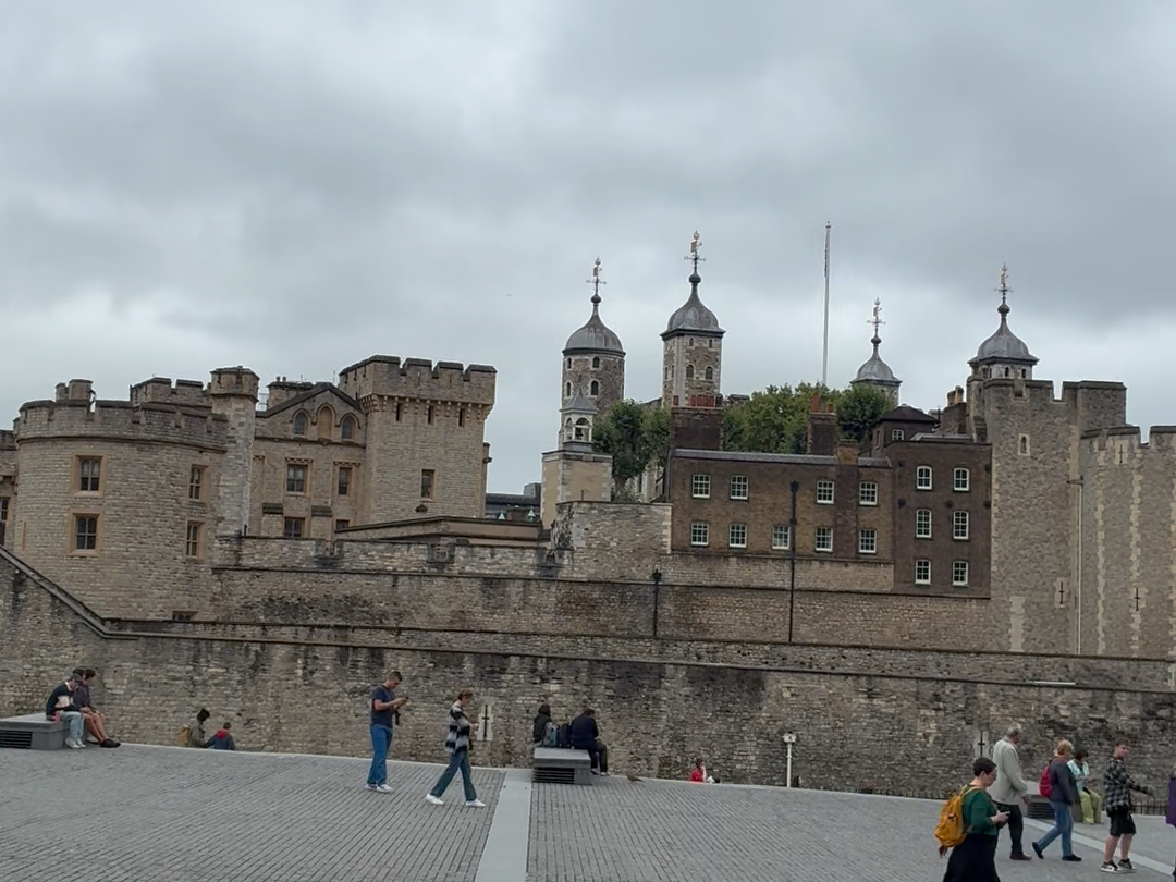 Вид на Лондонский Тауэр (Tower of London). Фото из личного архива