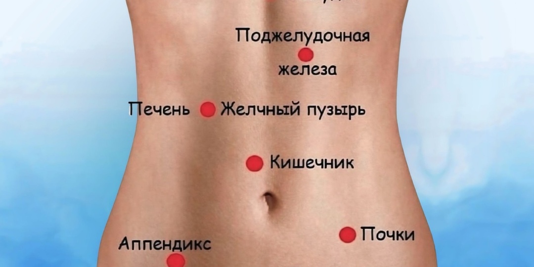 Карта боли живота: как определить причину недомогания по месту боли