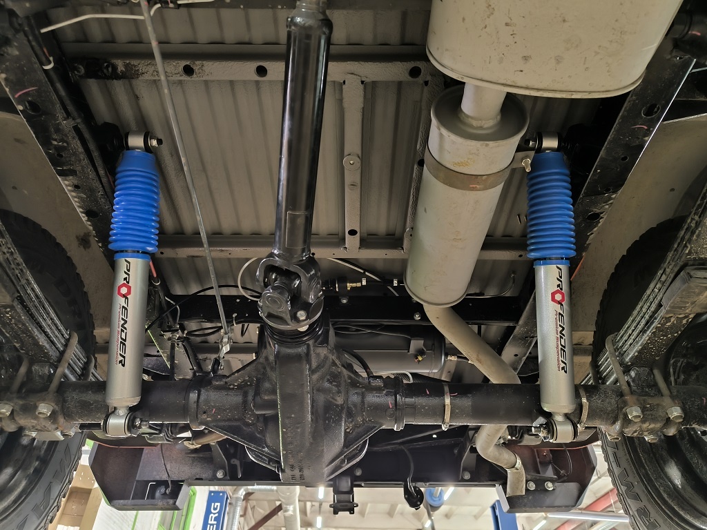 Более энергоемкие и качественные амортизаторы с возможностью лифта в дальнейшем