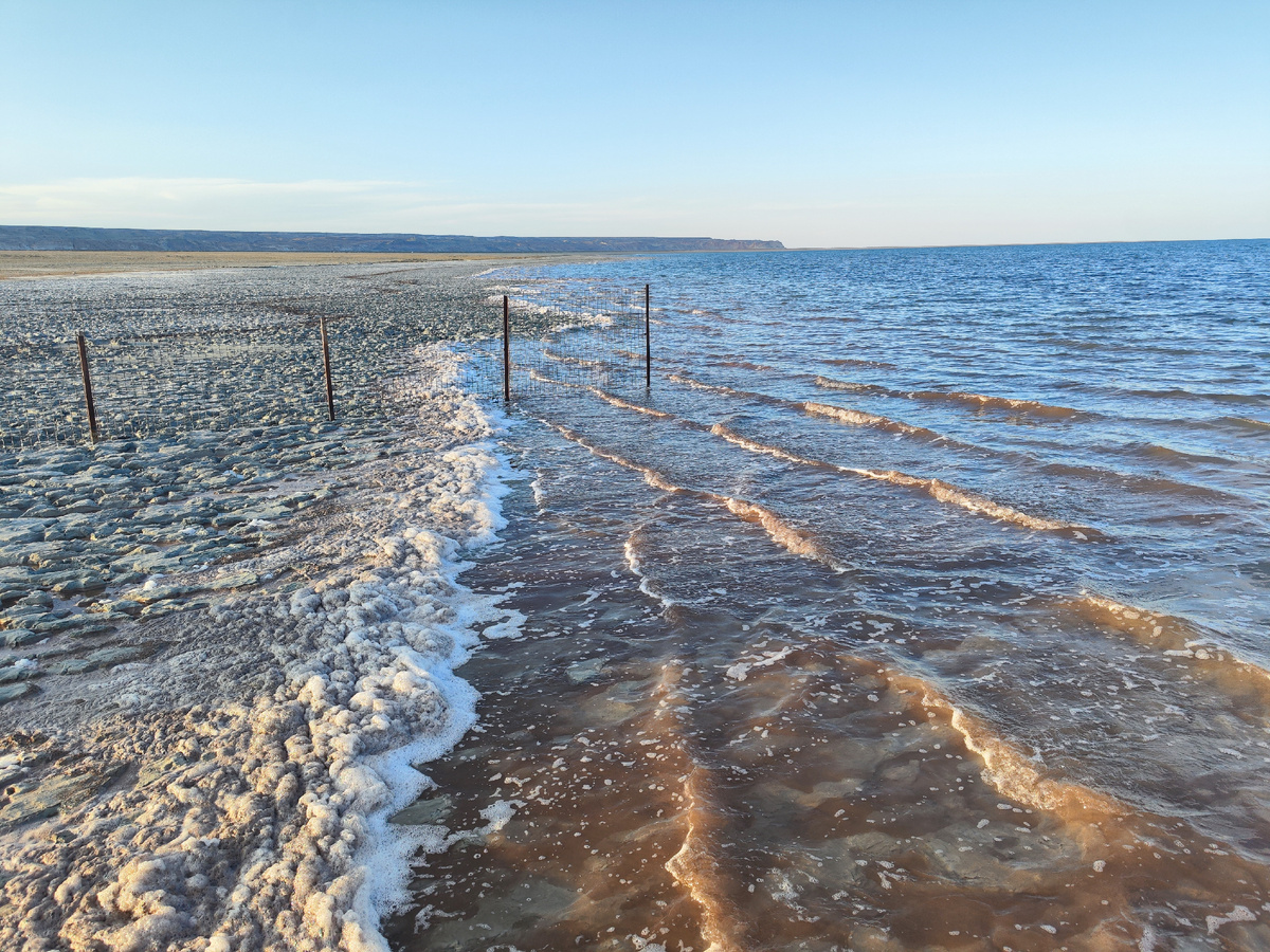 Такое трудно доступное Аральское море