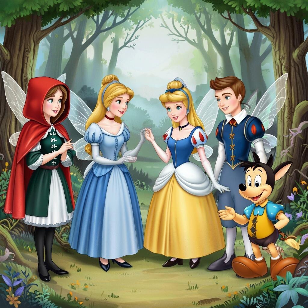 Герои из сказок сочиняют пословицы