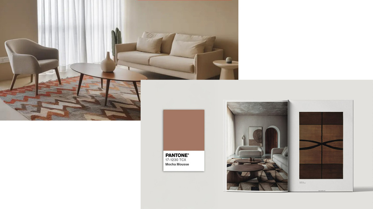 В модном сочетании цветов 