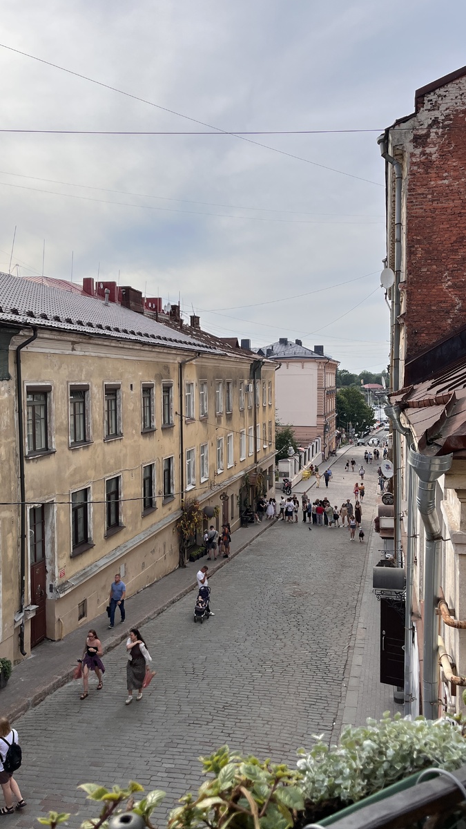 Средневековые улочки Выборга