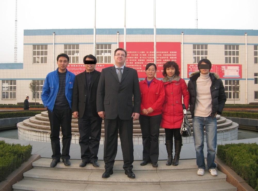 я с китайскими товарищами