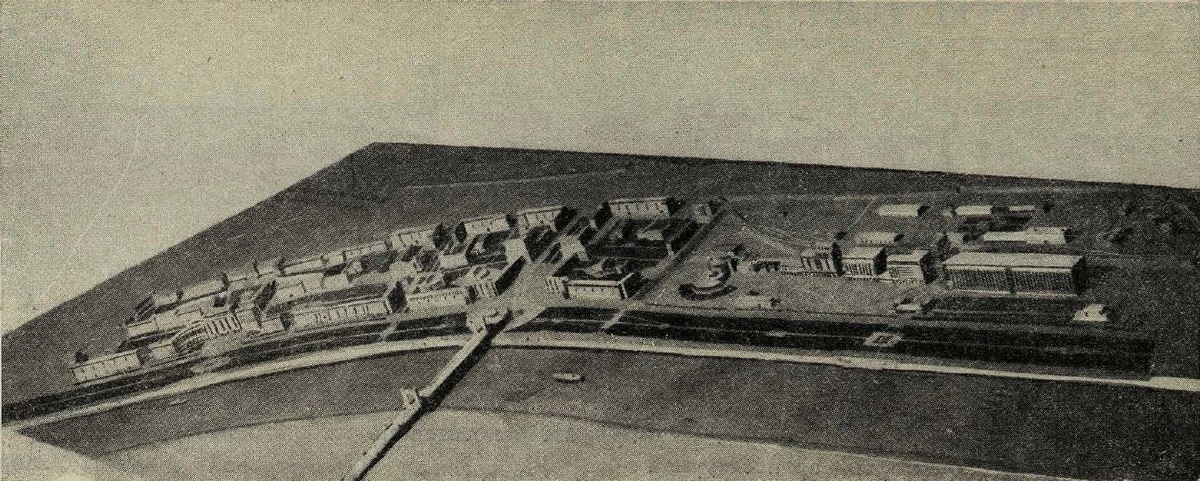 Из 4-го выпуска журнала Строительство Москвы, 1935 год.