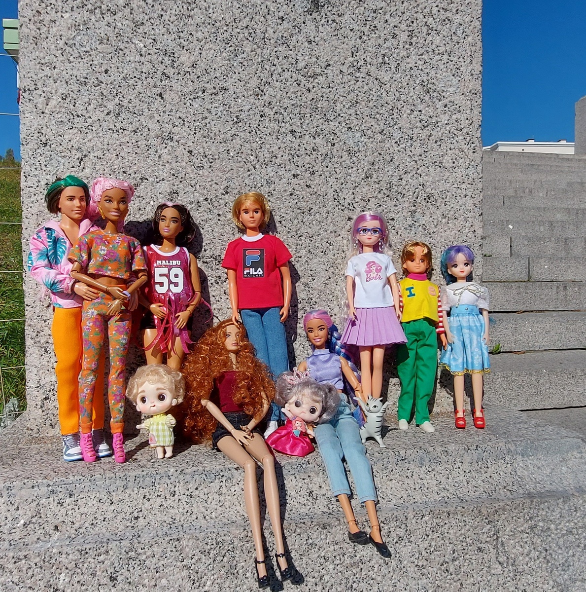 Все участники кукловстречи))) Фото автора канала.