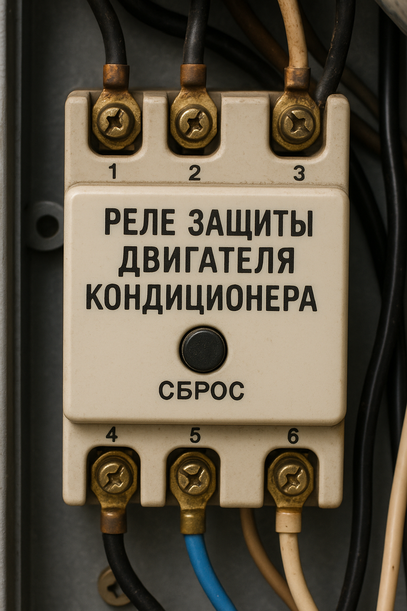 Проверка пускозащитного реле компрессора