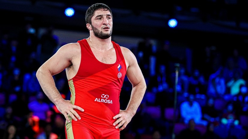    Двукратный олимпийский чемпион по вольной борьбе Абдулрашид Садулаев globallookpress.com United World Wrestling / Kadir C