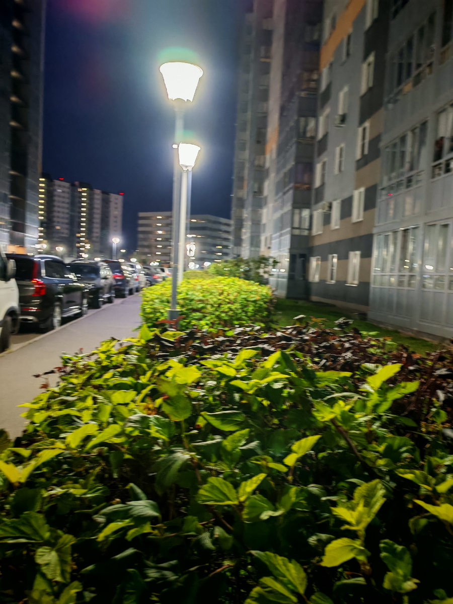 Посёлок спит