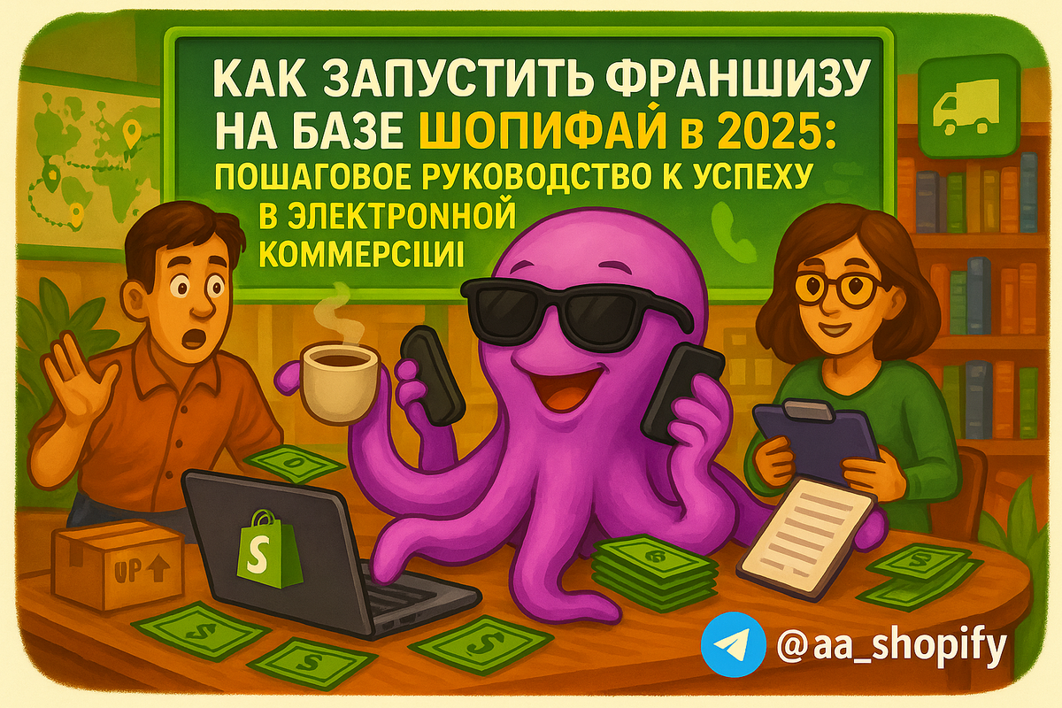    Как запустить франшизу на базе Шопифай в 2025: пошаговое руководство к успеху в электронной коммерции aa_ecom