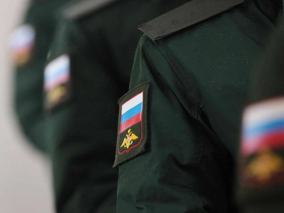    Призывники перед отправкой на службу в вооруженные силы РФ© РИА Новости / Макс Ветров