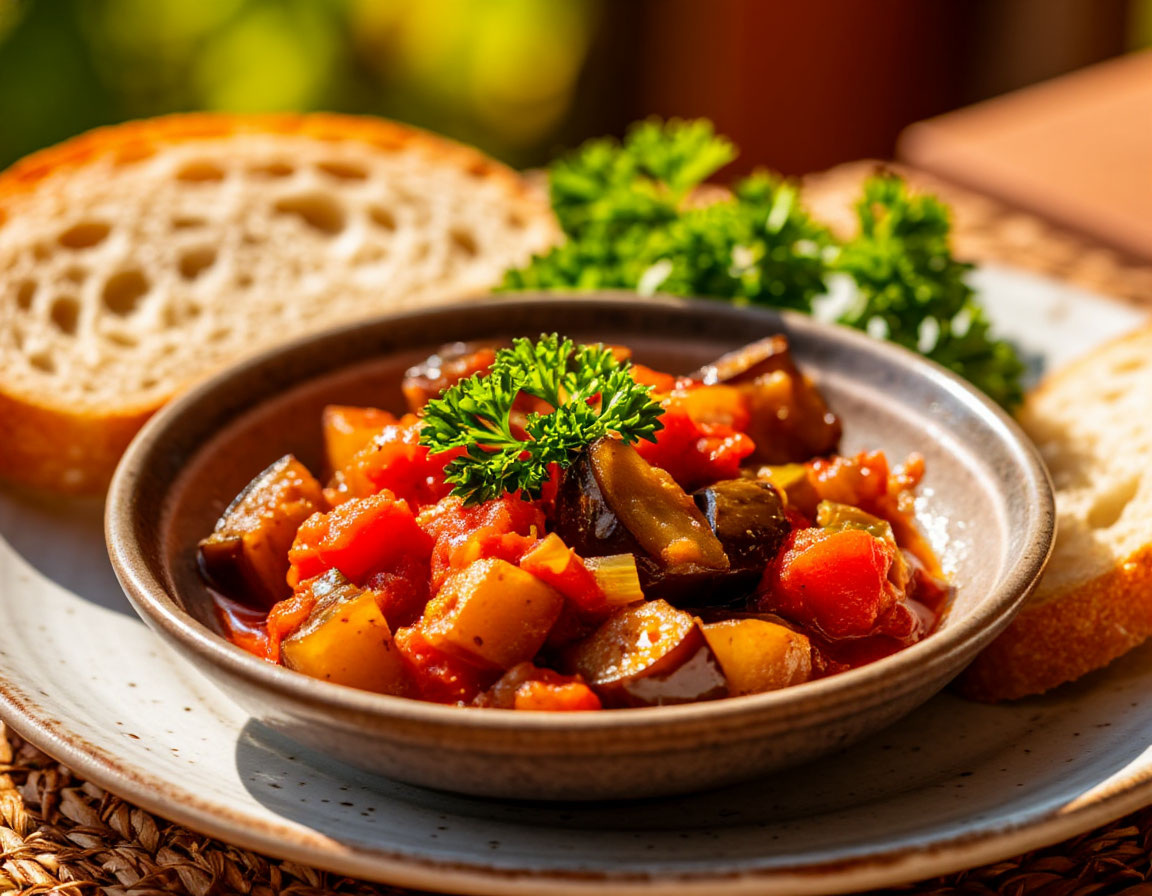 закуска из жареных баклажанов рецепт 