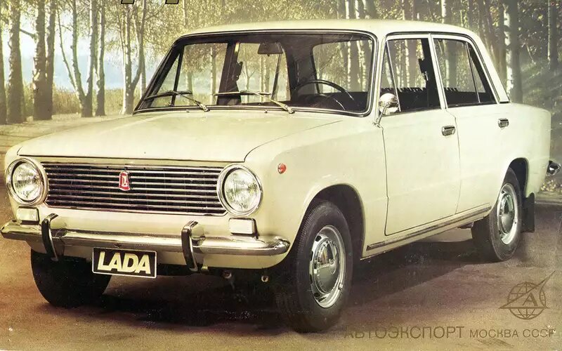 Серийный ВАЗ-2101 Жигули.