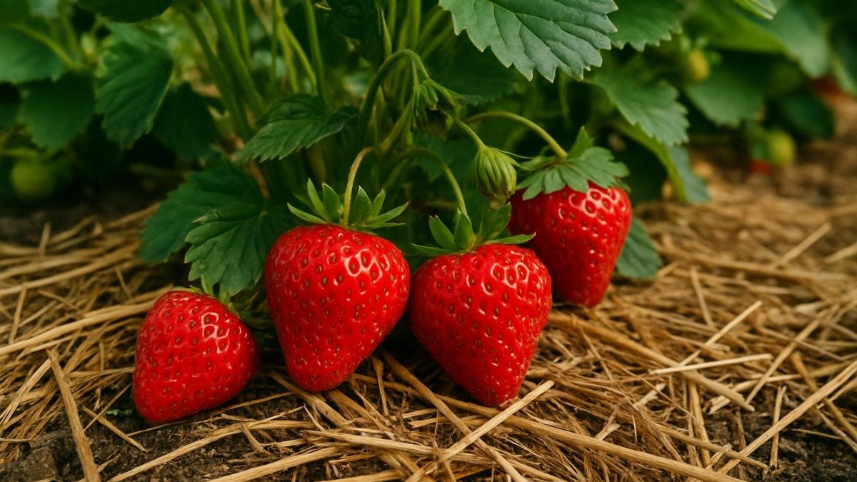 Куст клубники