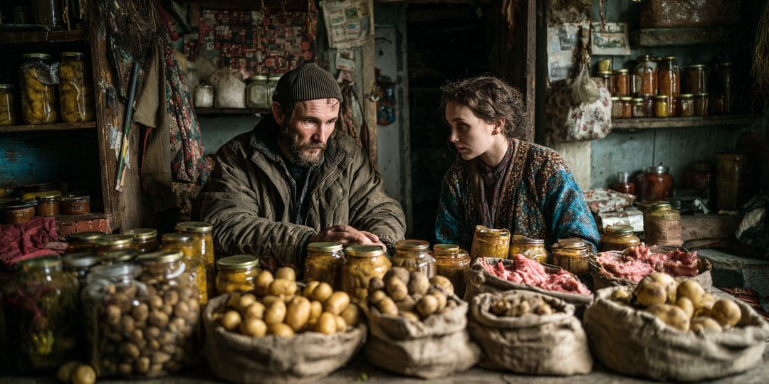 Мы месяц ели картошку из погреба. Сегодня я понял, что на самом деле мы ели камни.