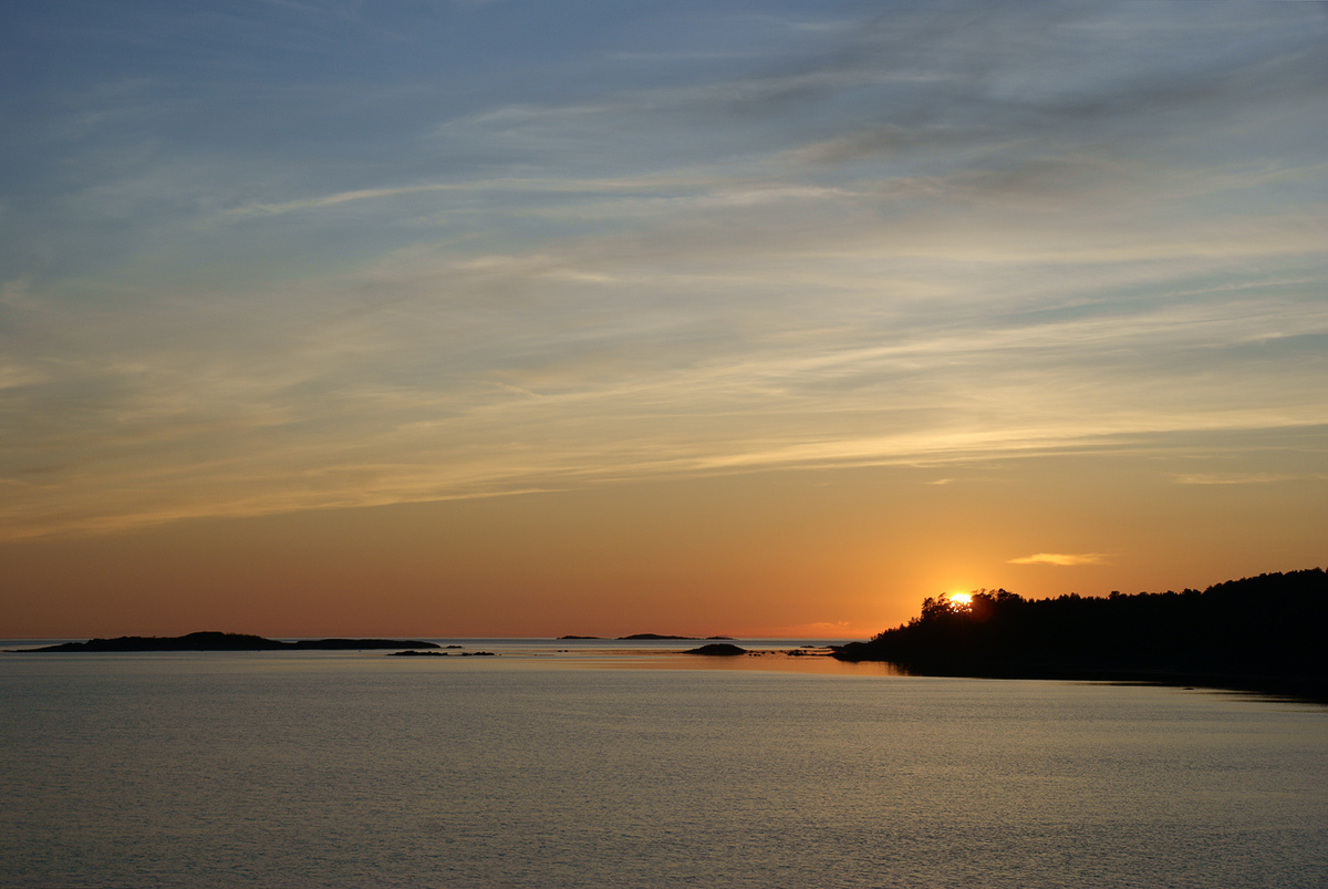 Закат. Фото автора.