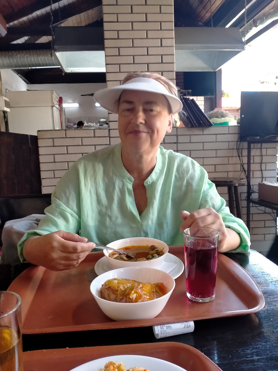 Это я. Кафе "Старый хутор"