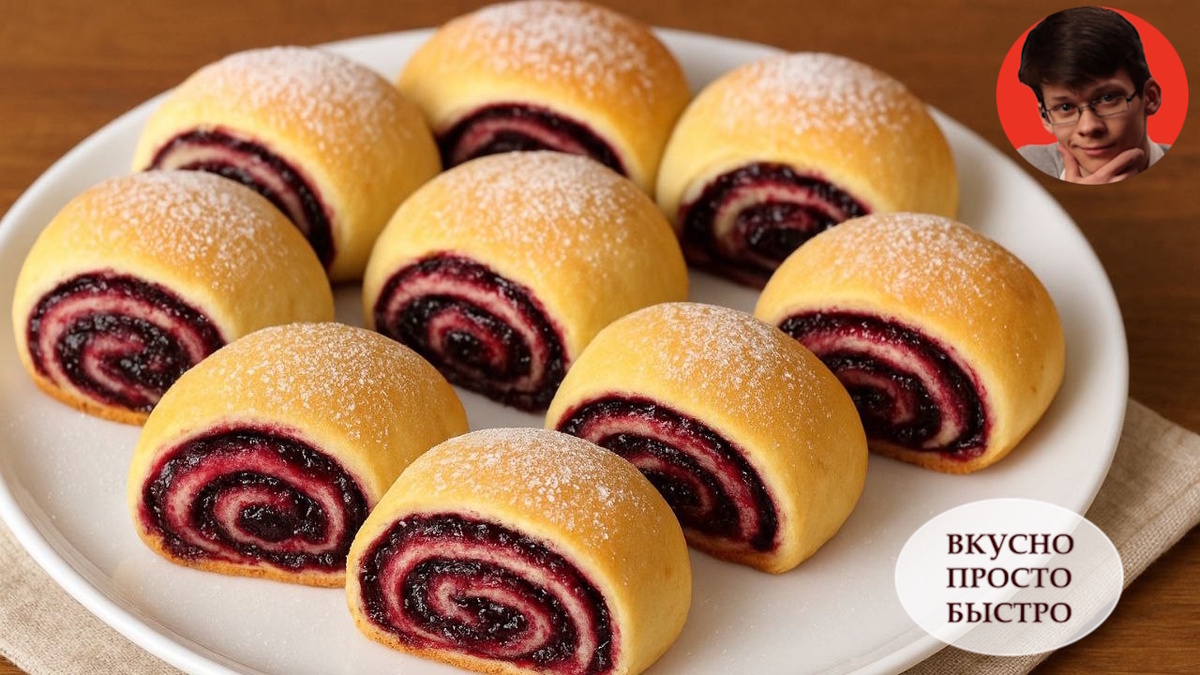 ТВОРОЖНОЕ ПЕЧЕНЬЕ С ЯГОДАМИ - Вкусно Просто Быстро