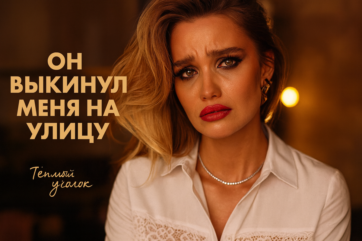 Он выкинул меня на улицу в ночнушке. А я взяла документы на ЕГО квартиру