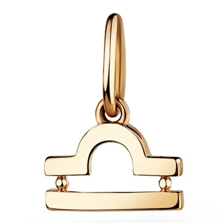 Кулон. Пиктографический символ знака Весы