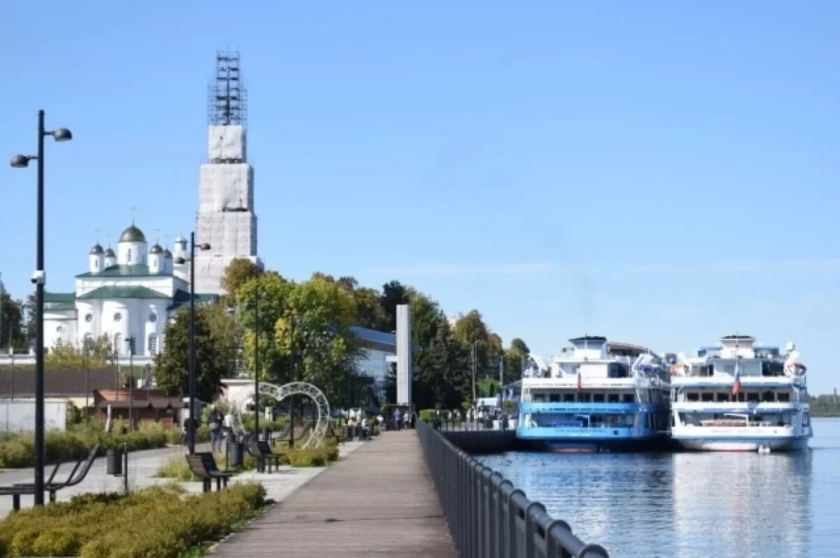    В Кинешме на колокольне XVIII века восстановили кирпичную кладку стен