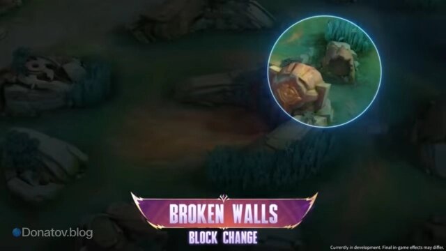    Broken walls в Mobile Legends: Bang Bang
